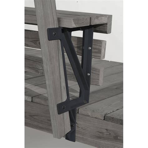 metal park bench brackets|cantilever bench brackets.